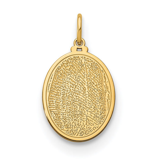 Personalized Fingerprint Pendant