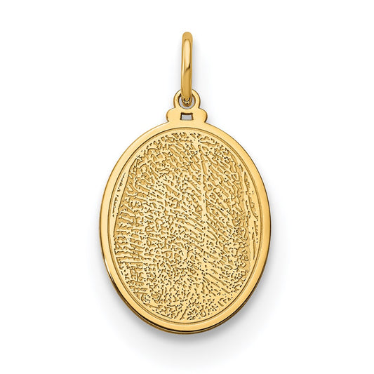 Personalized Fingerprint Pendant