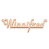 14k Rose Gold Underlined Name Plate