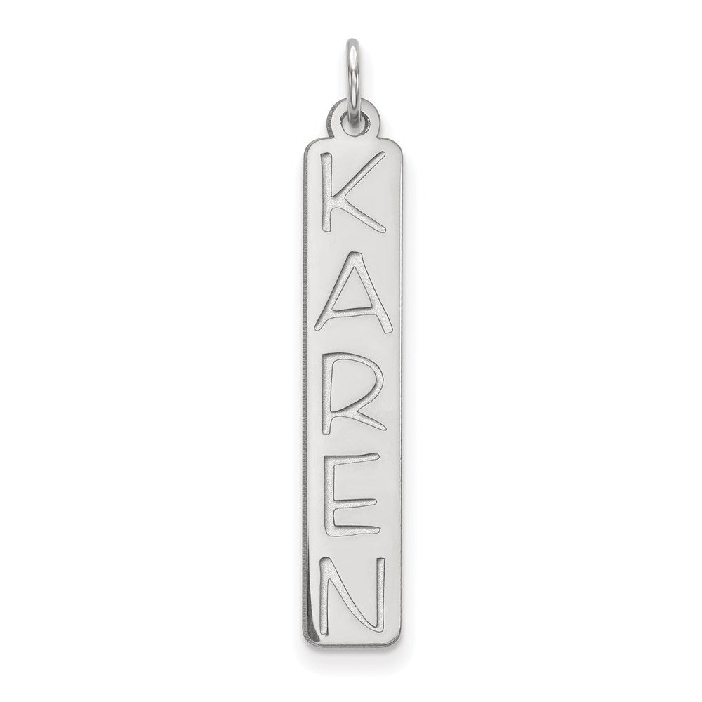 Vertical Nameplate