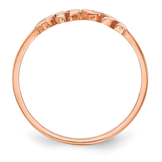 Laser Polished Name Ring