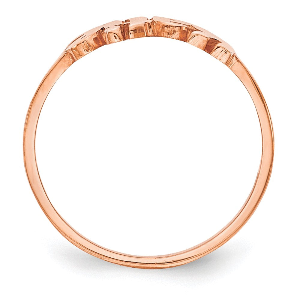 Laser Polished Name Ring