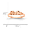 Laser Polished Name Ring