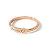 Casted Name Bar Ring