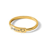 Casted Name Bar Ring