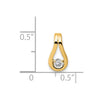 Diamond Teardrop Chain Slides