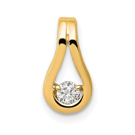 Diamond Teardrop Chain Slides