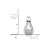 Diamond Teardrop Chain Slides