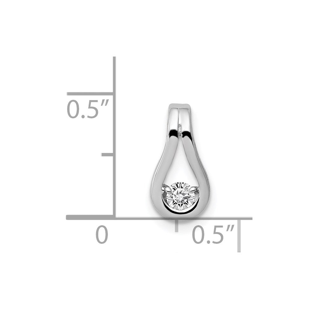 Diamond Teardrop Chain Slides