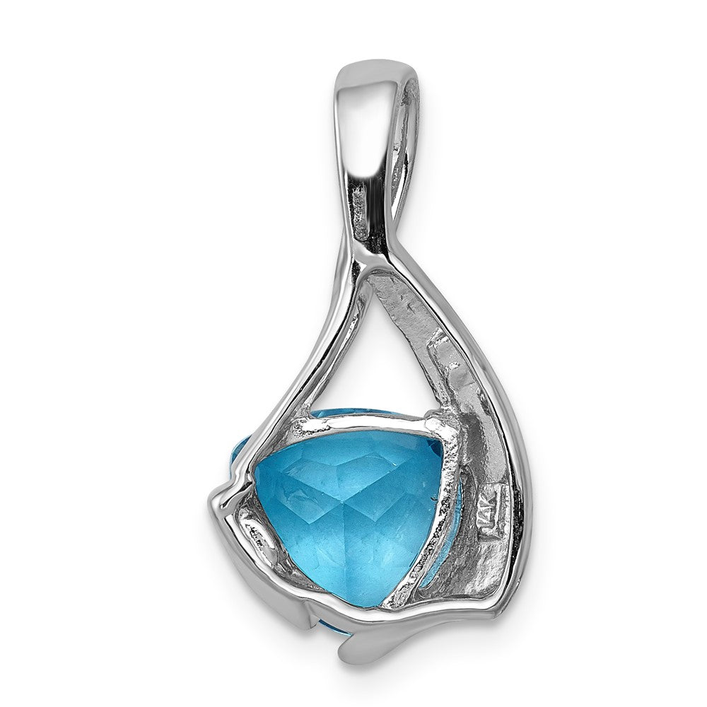 Trillion Gemstone Pendants