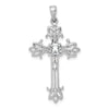 Oval Gemstone Cross Pendants