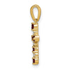 Madi K® Gold Cross Birthstone Pendants