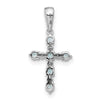 Madi K® Gold Cross Birthstone Pendants