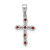 Madi K® Gold Cross Birthstone Pendants