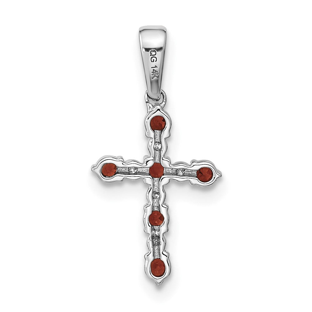 Madi K® Gold Cross Birthstone Pendants