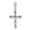 Madi K® Gold Cross Birthstone Pendants
