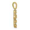 Madi K® Gold Cross Birthstone Pendants