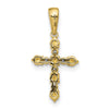 Madi K® Gold Cross Birthstone Pendants