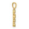 Madi K® Gold Cross Birthstone Pendants