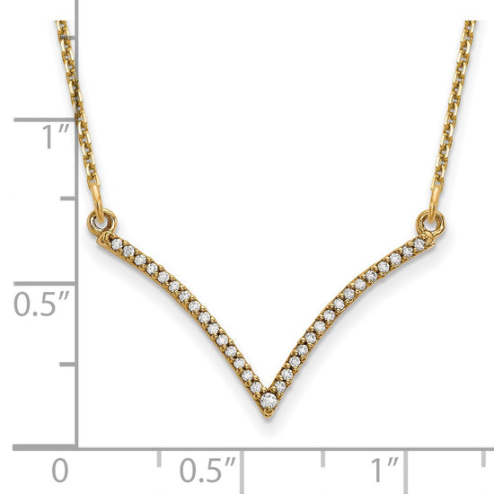 Diamond V-Necklaces