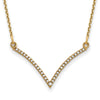 Diamond V-Necklaces