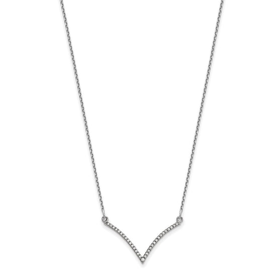 Diamond V-Necklaces