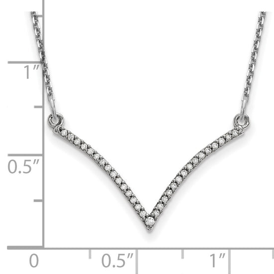 Diamond V-Necklaces