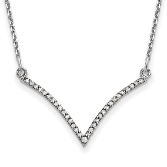 Diamond V-Necklaces