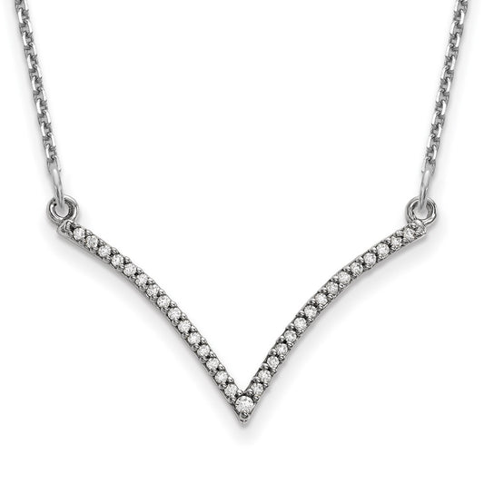 Diamond V-Necklaces
