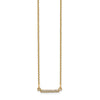 Diamond Tiny Bar Necklaces