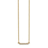 Diamond Tiny Bar Necklaces