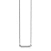 Diamond Tiny Bar Necklaces