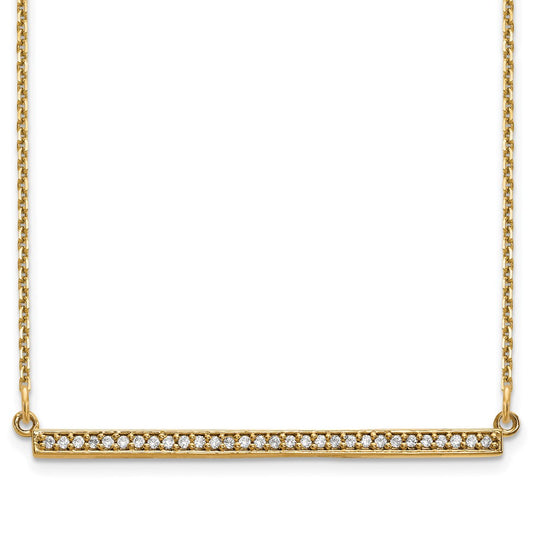 Diamond Bar Necklaces