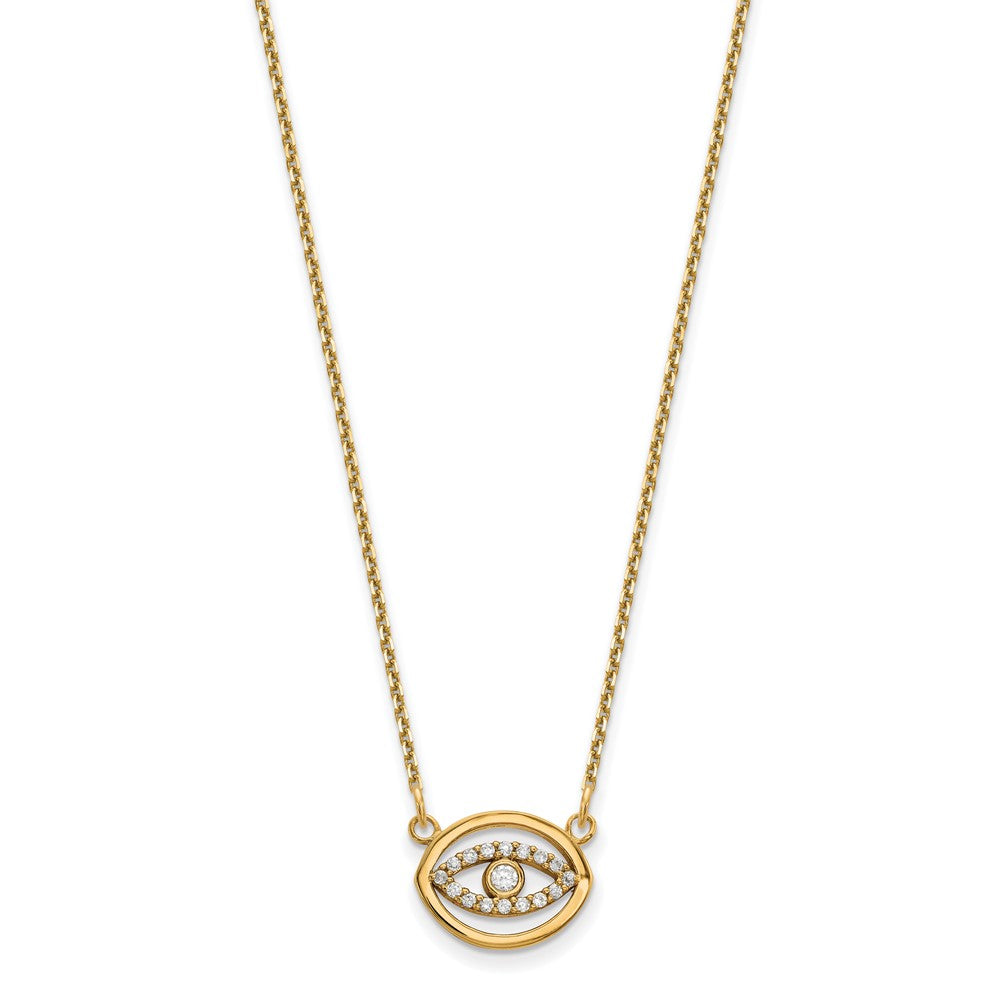 Diamond Evil Eye Necklaces