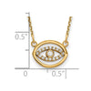 Diamond Evil Eye Necklaces