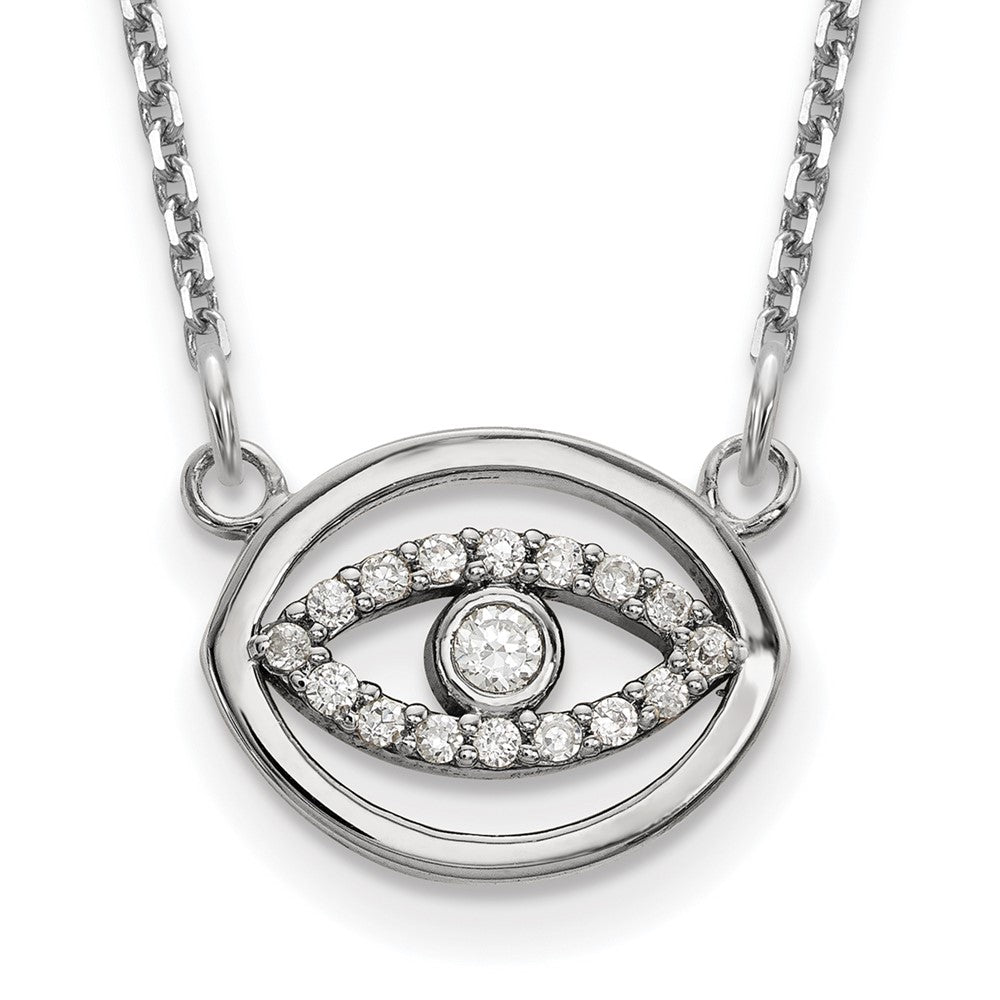 Diamond Evil Eye Necklaces