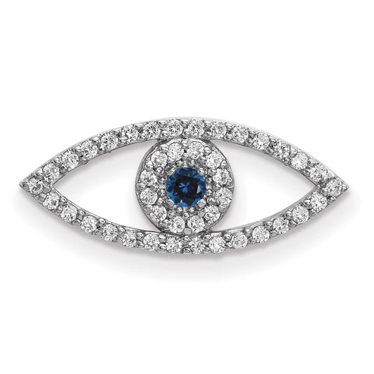 Sapphire Evil Eye Pendants