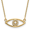 Diamond Evil Eye Necklaces