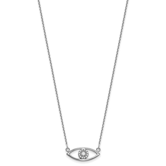 Diamond Evil Eye Necklaces