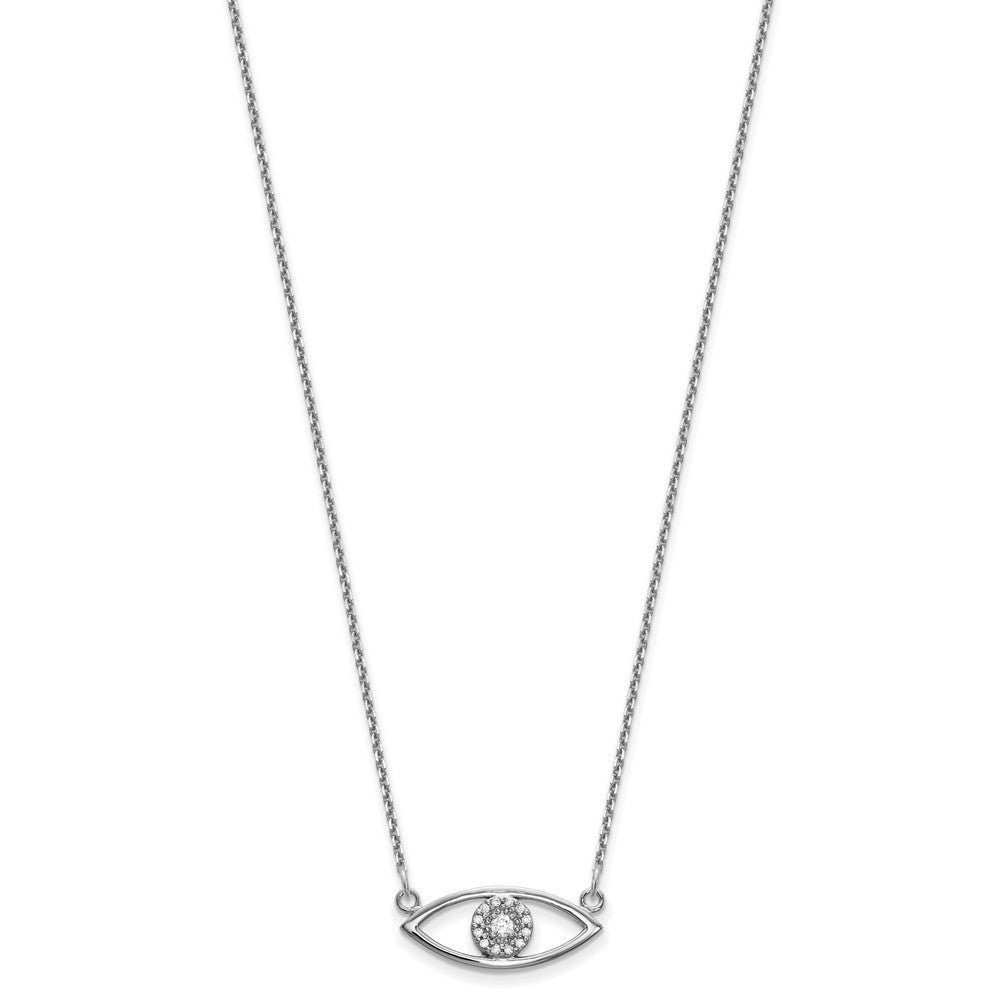 Diamond Evil Eye Necklaces