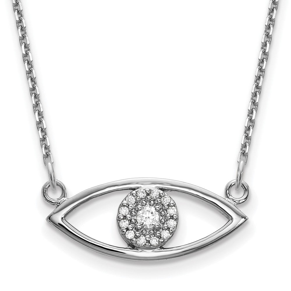 Diamond Evil Eye Necklaces
