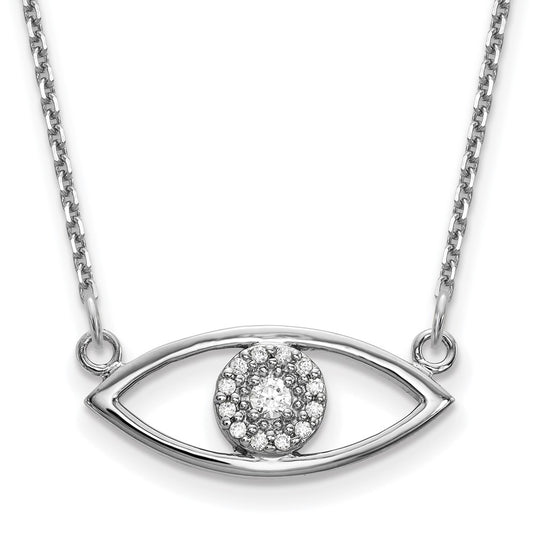 Diamond Evil Eye Necklaces