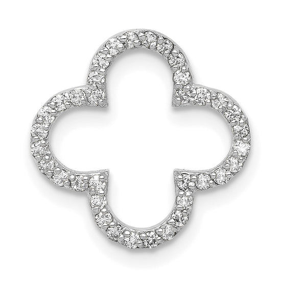 Gold Quatrefoil Design Chain Slide