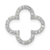 Gold Quatrefoil Design Chain Slide