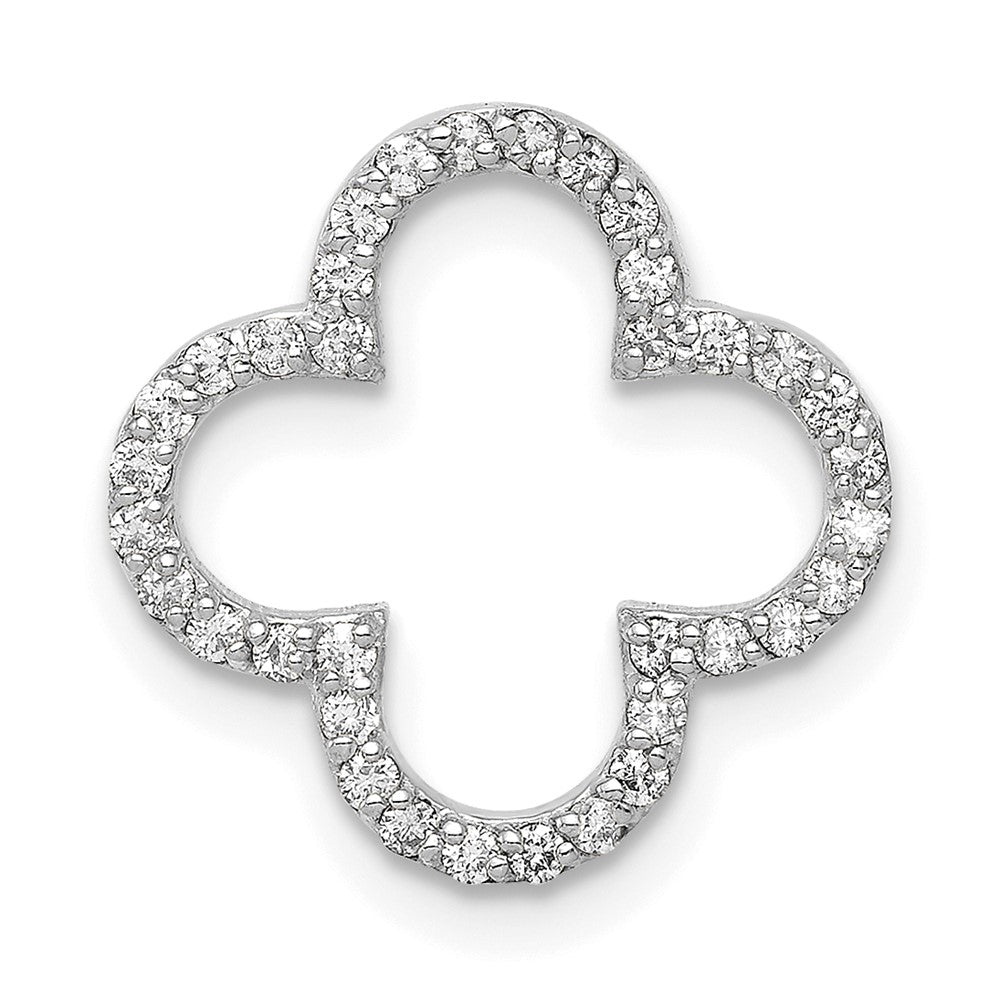 Gold Quatrefoil Design Chain Slide