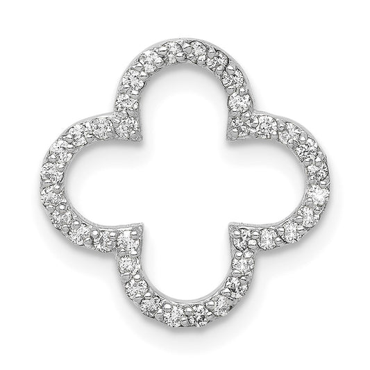 Gold Quatrefoil Design Chain Slide