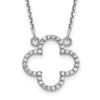 Diamond Quatrefoil Design Necklaces