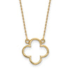 Gold Quatrefoil Necklace
