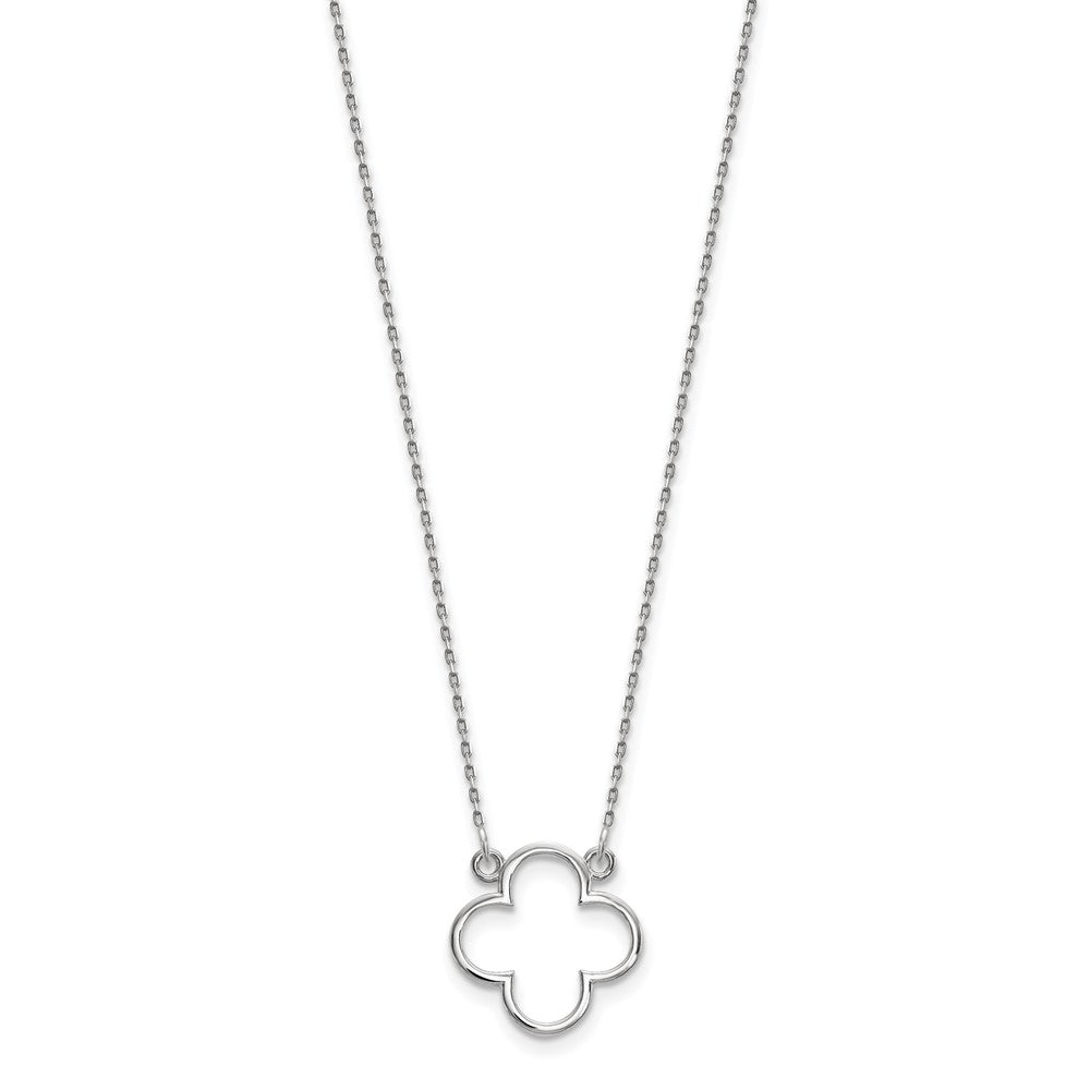 Gold Quatrefoil Necklace