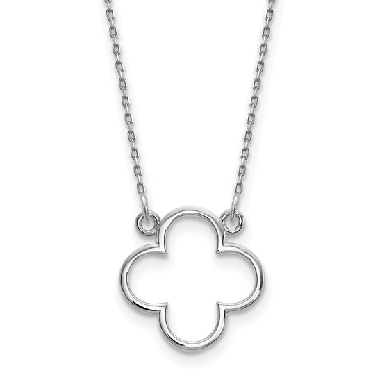 Gold Quatrefoil Necklace
